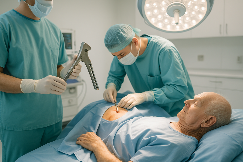 Fratura de quadril em idosos: por que a cirurgia costuma ser rápida?