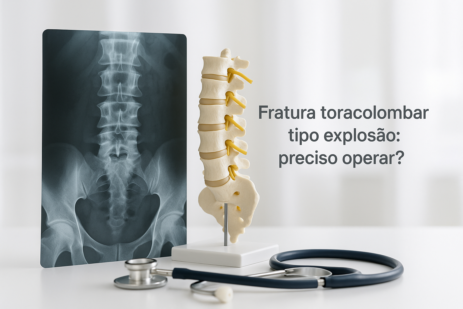 Leia mais sobre o artigo Fratura toracolombar tipo explosão: preciso operar?